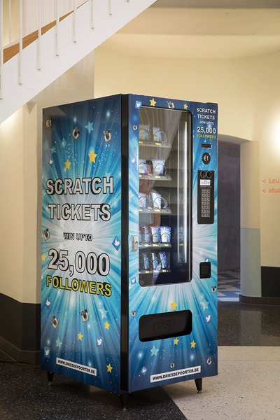Get Popular Vending Machine, Dries Depoorter