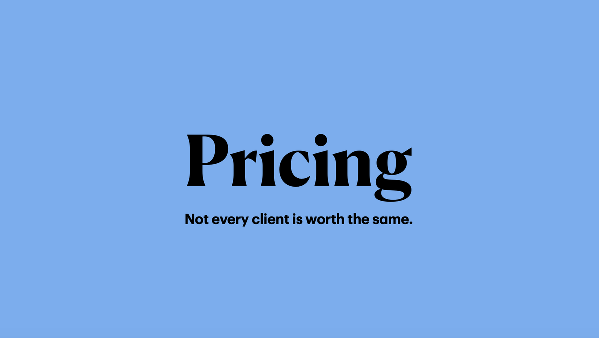 Work for hire: pricing