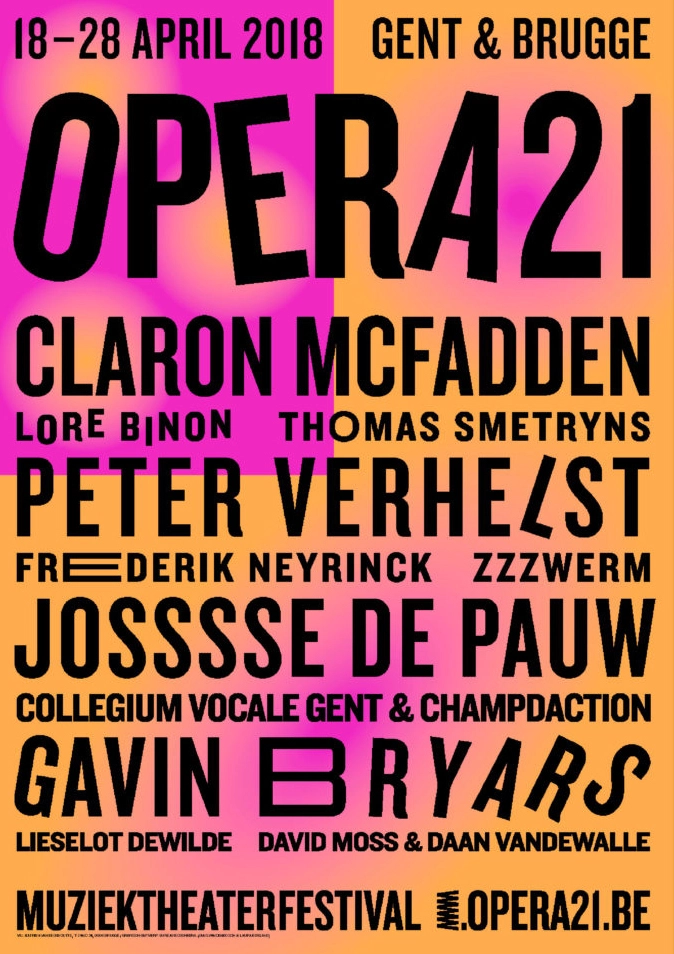 Poster Opera21 Bureau BoschBerg